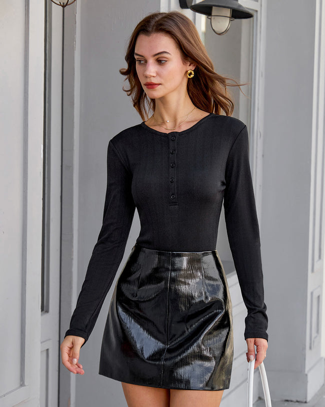 Women's Knitted Polyester Sweater Tops - RIHOAS