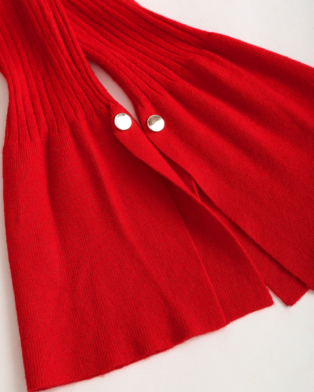 Women's Knitted Polyester Sweater Tops - RIHOAS