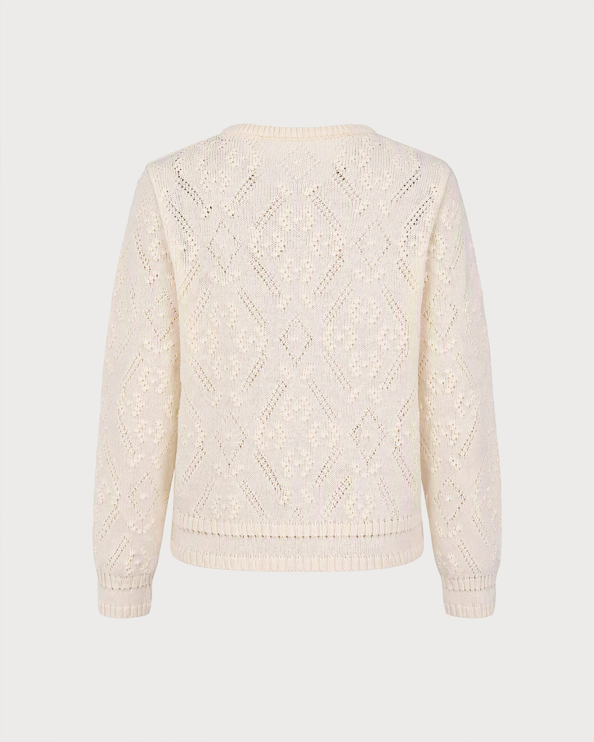 Women's Knitted Polyester Sweaters - RIHOAS - 04
