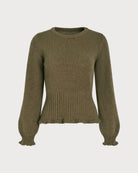 Women's Knitted Polyester Sweaters - RIHOAS