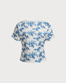 Women's Knitted Polyester T-Shirt Tops - RIHOAS