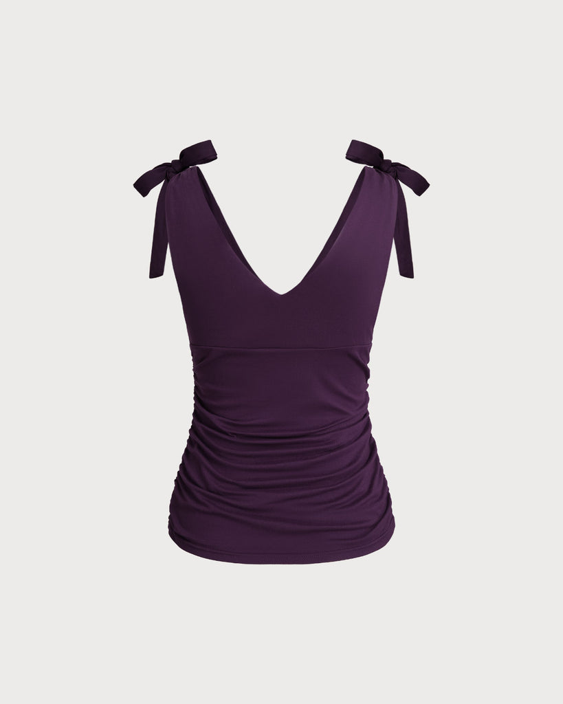 Women's Knitted Polyester Tank Tops Tops - RIHOAS