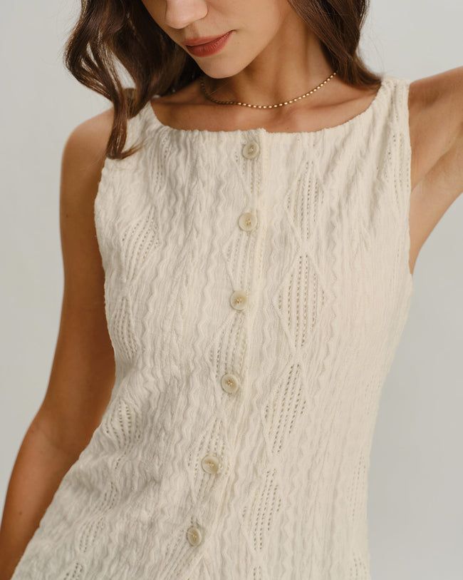 Women's Knitted Polyester Tank Tops Tops - RIHOAS