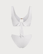 Women's Knitted Polyester Tankini Sets Tankinis - RIHOAS