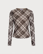 Women's Knitted Polyester Tees Tops - RIHOAS