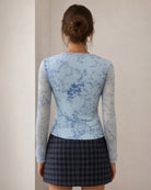 Women's Knitted Polyester Tees - RIHOAS - 04