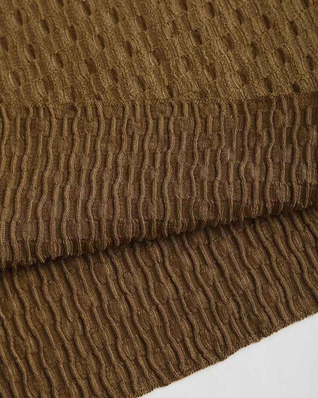 Women's Knitted Polyester Tees Tops - RIHOAS