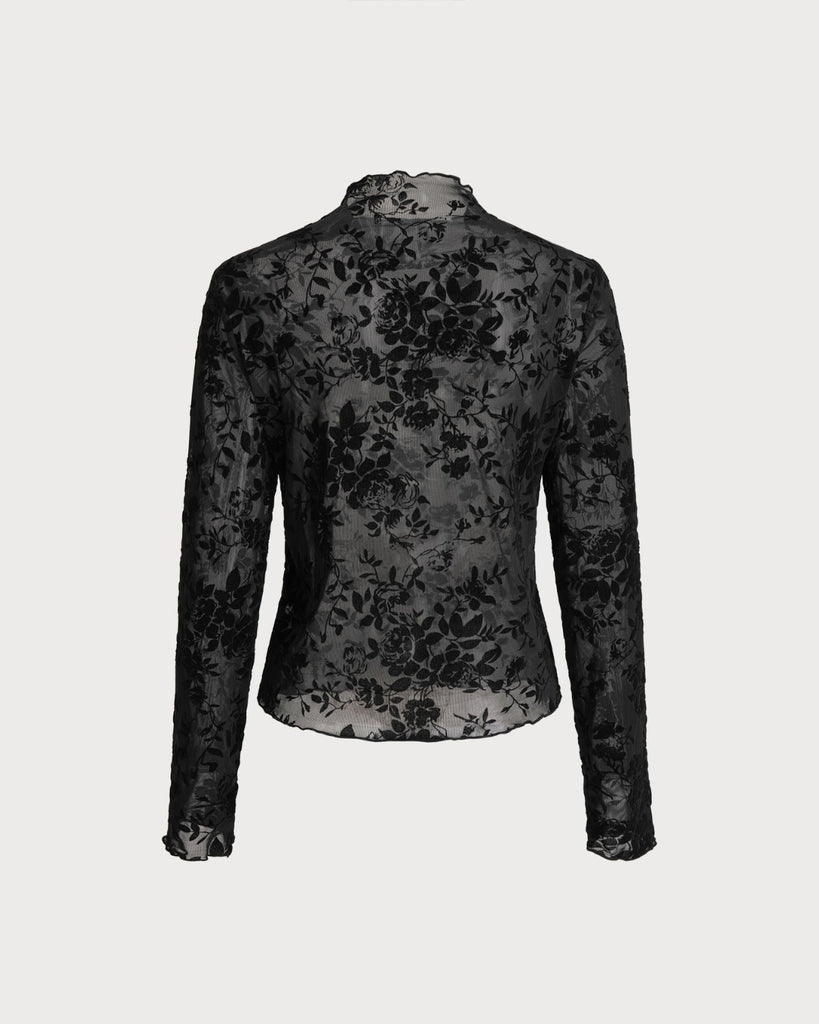 Women's Knitted Polyester Tees Tops - RIHOAS