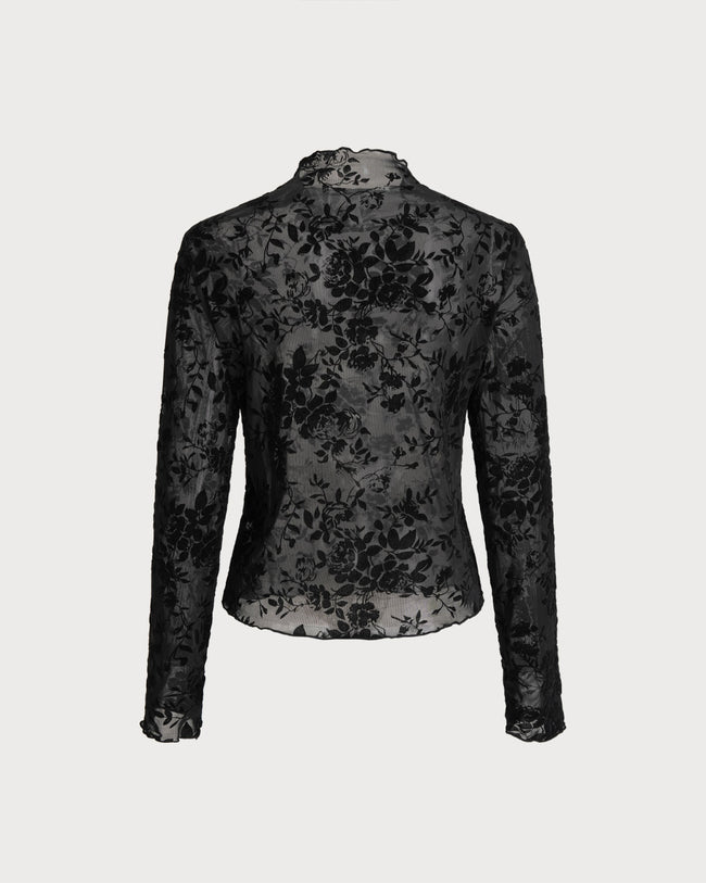 Women's Knitted Polyester Tees Tops - RIHOAS