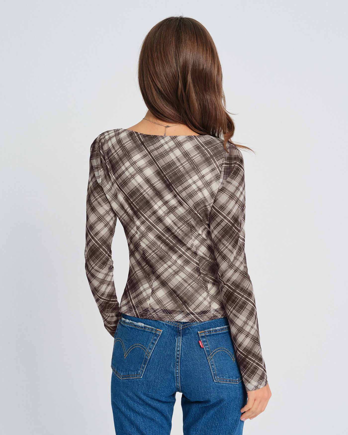 Women's Knitted Polyester Tees Tops - RIHOAS