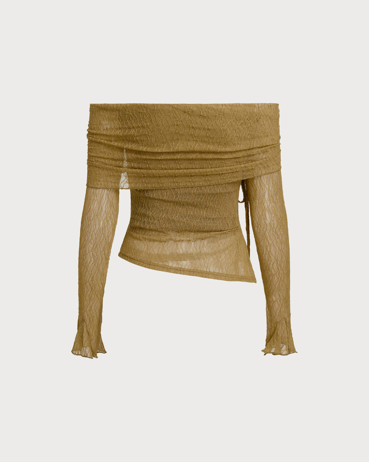 Women's Knitted Polyester Tees Tops - RIHOAS