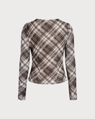 Women's Knitted Polyester Tees Tops - RIHOAS