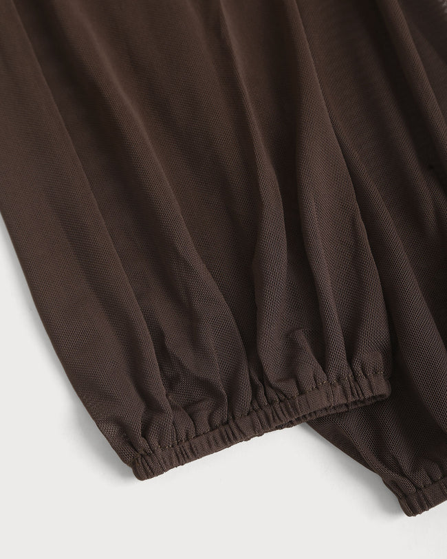 Women's Knitted Polyester Tees Tops - RIHOAS