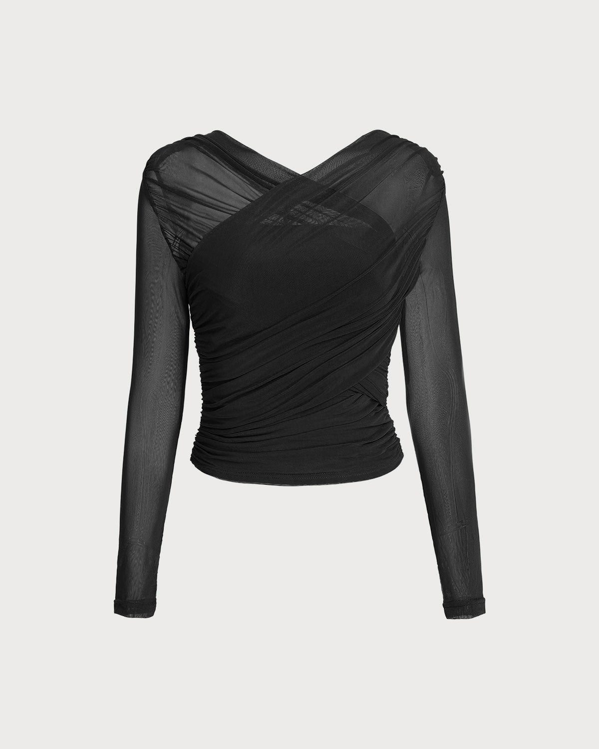 Women's Knitted Polyester Tees Tops - RIHOAS