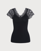 Women's Knitted Polyester Top Tops - RIHOAS