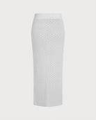 Women's Knitted Polyester Tunic and Bottoms - RIHOAS - 01