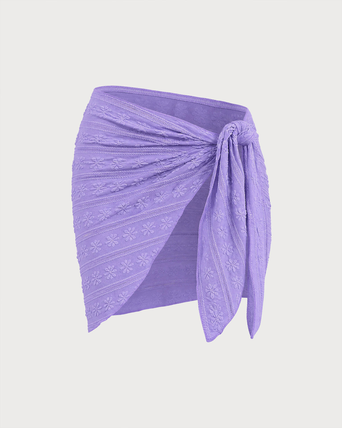 Women's Knitted Polyester Tunic and Bottoms Purple - RIHOAS