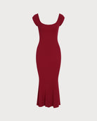 Women's Knitted Rayon Maxi Dress Dresses - RIHOAS