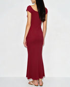 Women's Knitted Rayon Maxi Dress Dresses - RIHOAS