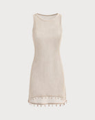 Women’s Knitted Viscose Cardigan - RIHOAS - 03