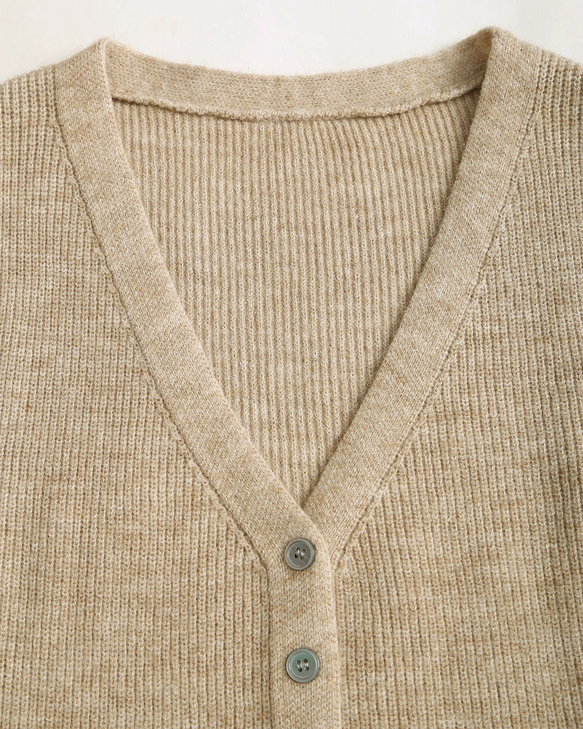 Women's Knitted Viscose Cardigans Tops - RIHOAS