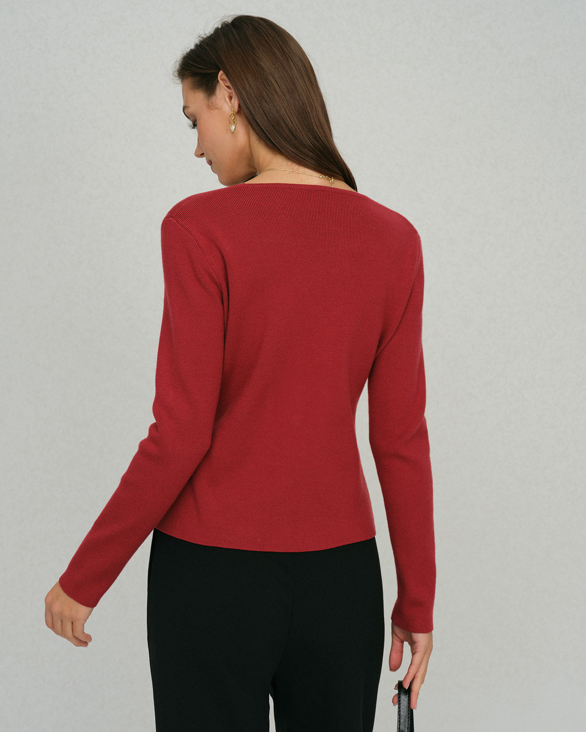 Women's Knitted Viscose Cardigans Tops - RIHOAS