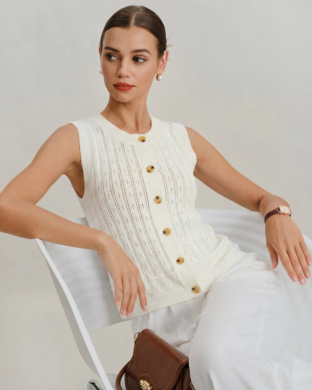 Women's Knitted Viscose Cardigans Tops - RIHOAS