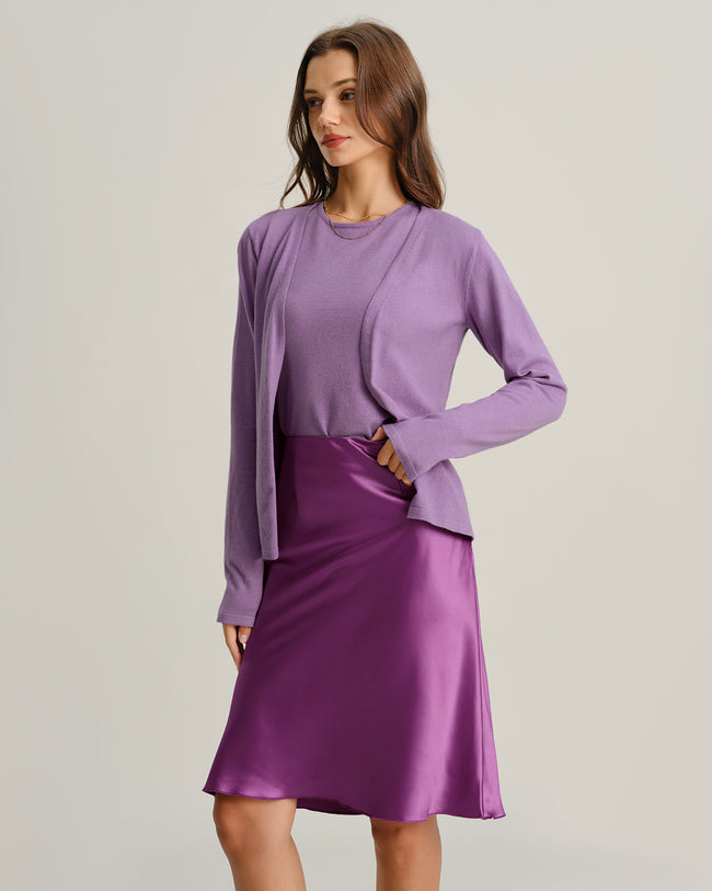 Women's Knitted Viscose Cardigans Tops - RIHOAS