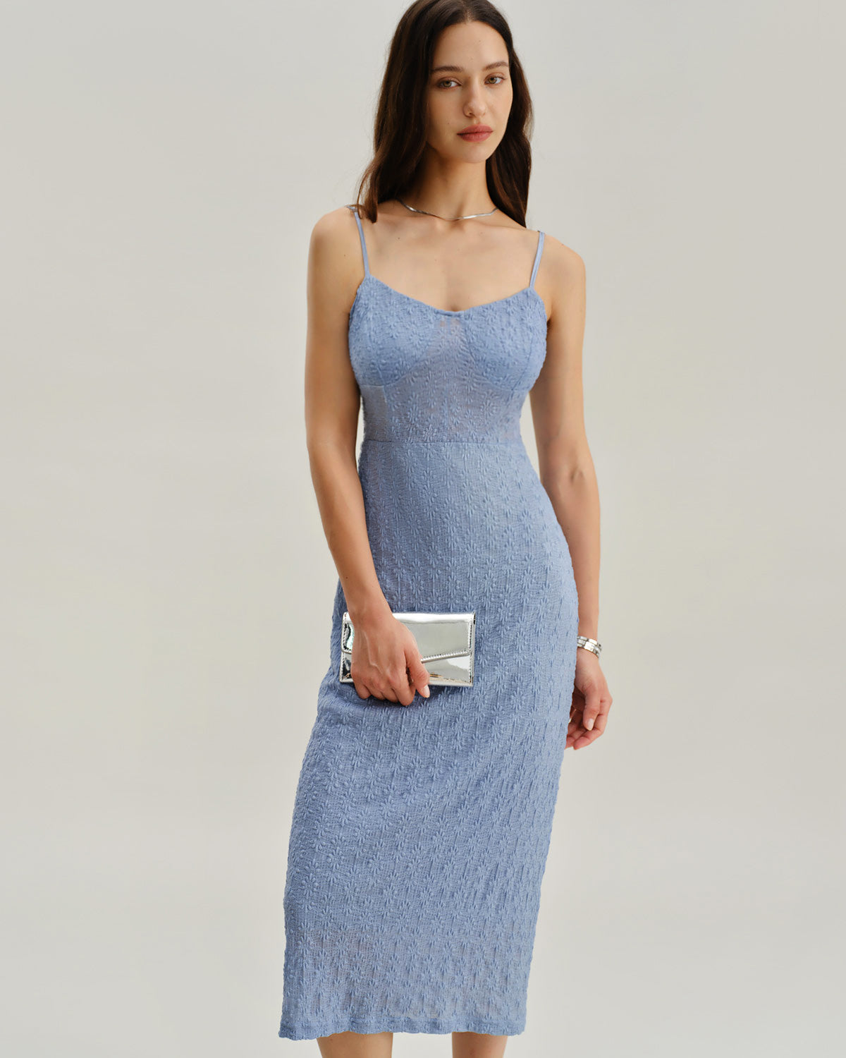 Blue Lace Slip Bodycon Midi Dress & Reviews - Blue - Dresses | RIHOAS Blue Lace Slip Bodycon Midi Dress & Reviews - Blue - Dresses | RIHOAS