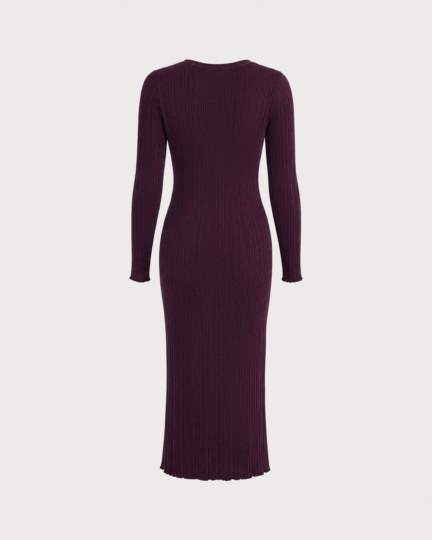 Women's Knitted Viscose Knit Dress - RIHOAS - 02