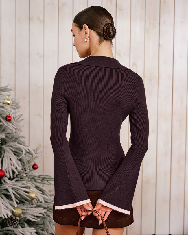 Women's Knitted Viscose Knits Cardigans Tops - RIHOAS