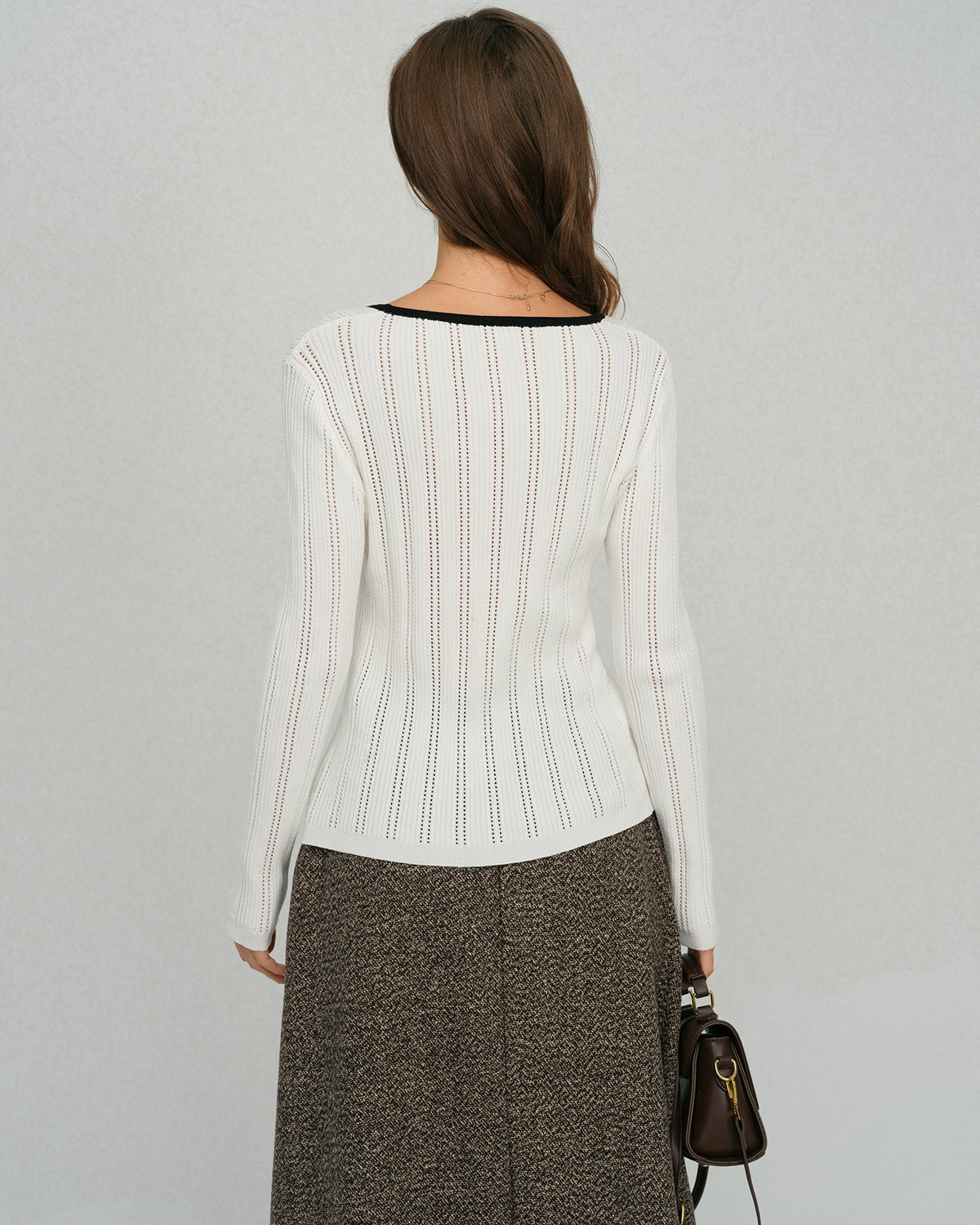 Women's Knitted Viscose Knits Cardigans Tops - RIHOAS