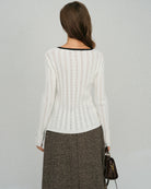 Women's Knitted Viscose Knits Cardigans Tops - RIHOAS