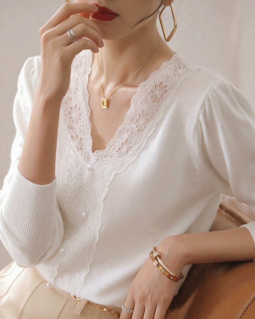 Women's Knitted Viscose Knits Tops - RIHOAS