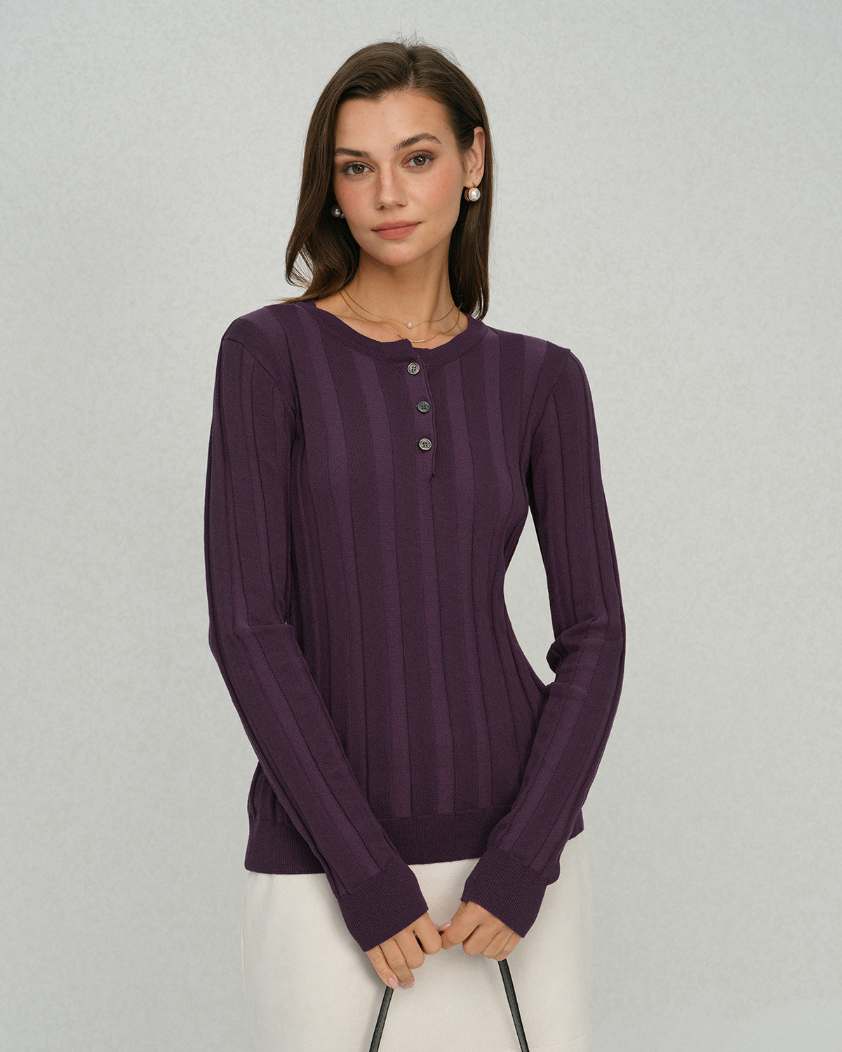 Women's Knitted Viscose Knits Tops - RIHOAS