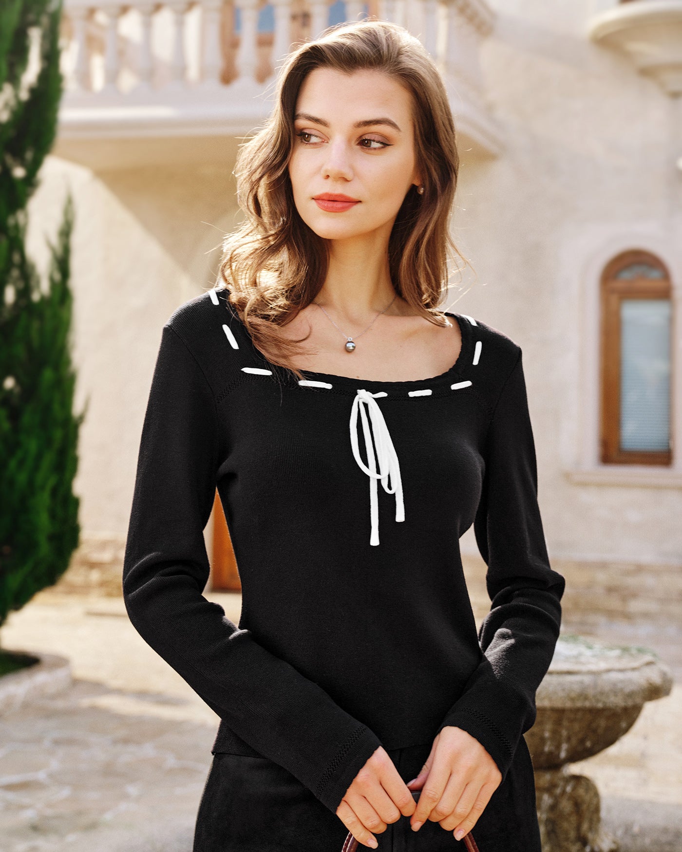 Women's Knitted Viscose Knits Tops - RIHOAS