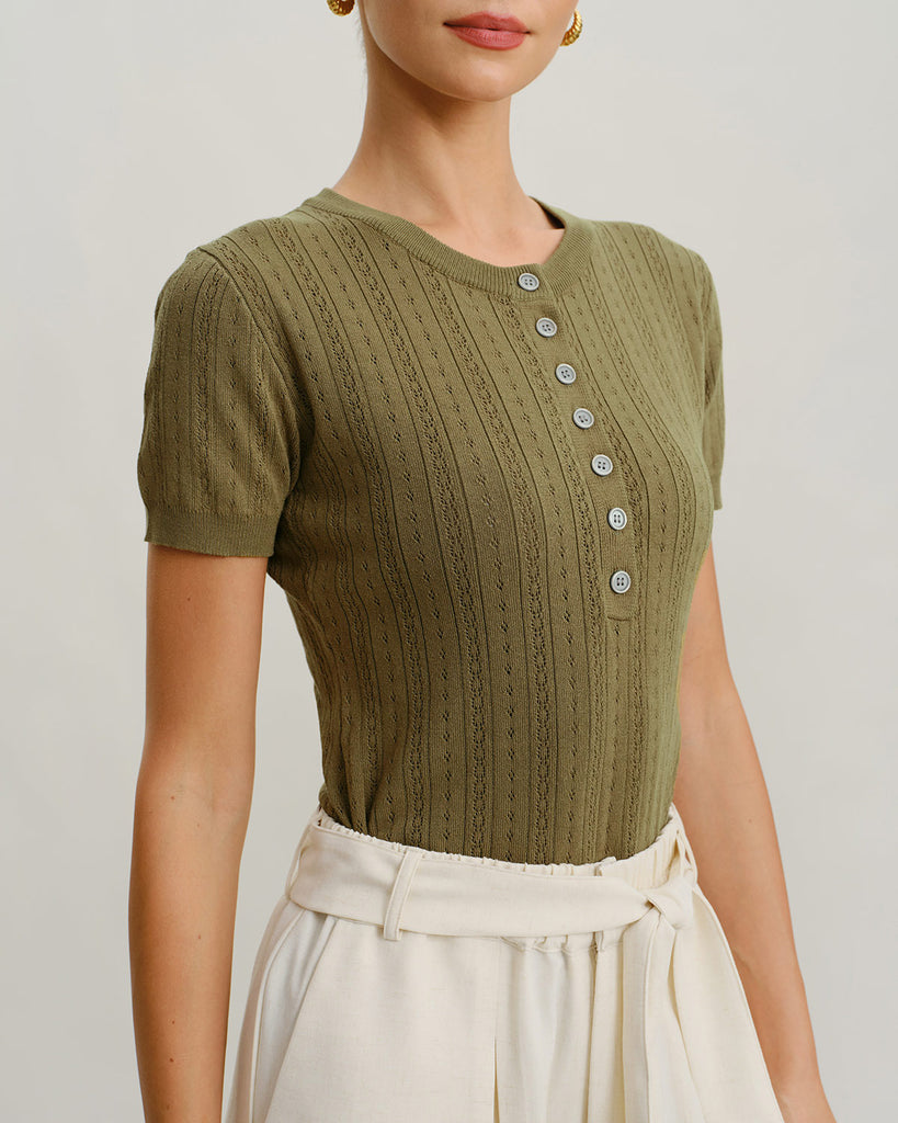 Women's Knitted Viscose Knits Tops - RIHOAS
