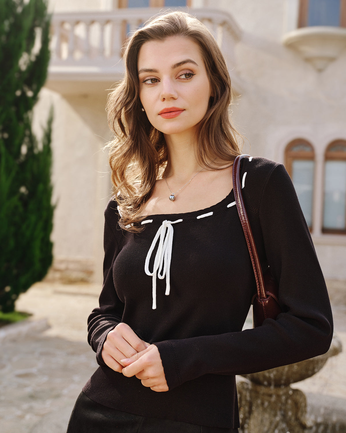 Women's Knitted Viscose Knits Tops - RIHOAS