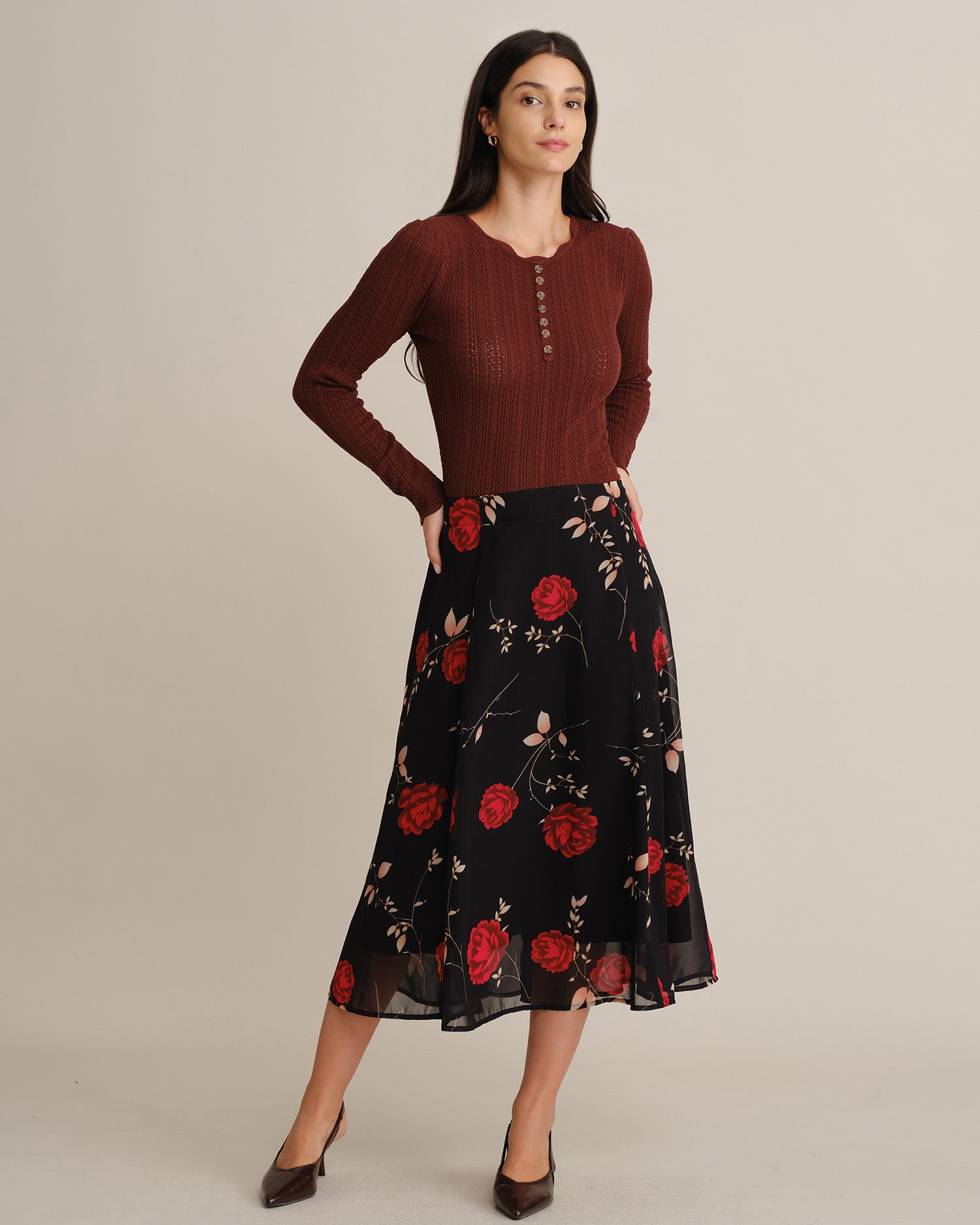 Women's Knitted Viscose Knits - RIHOAS - 05