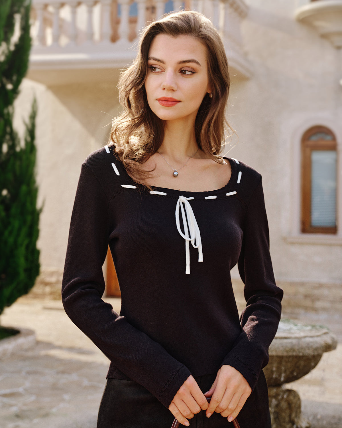 Women's Knitted Viscose Knits Tops - RIHOAS