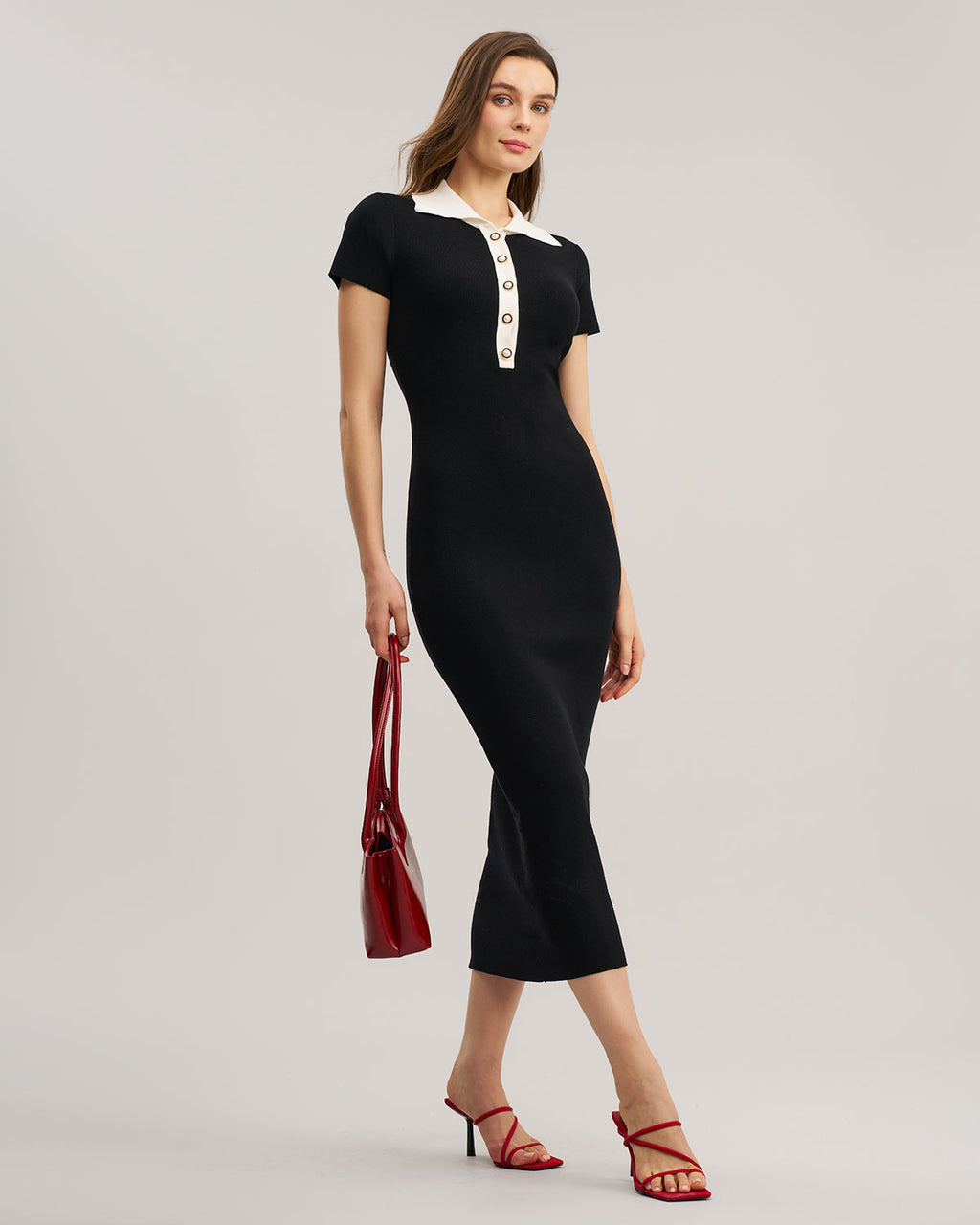 Women's Knitted Viscose Maxi Dress Dresses - RIHOAS