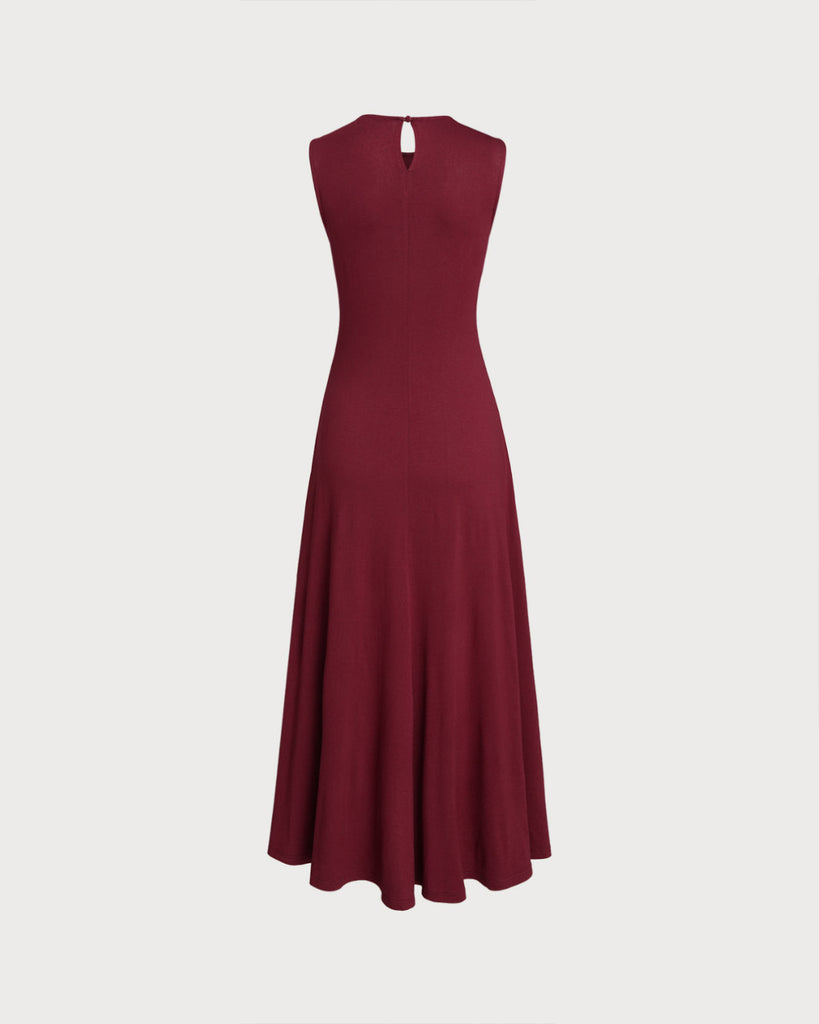 Women's Knitted Viscose Maxi Dress Dresses - RIHOAS
