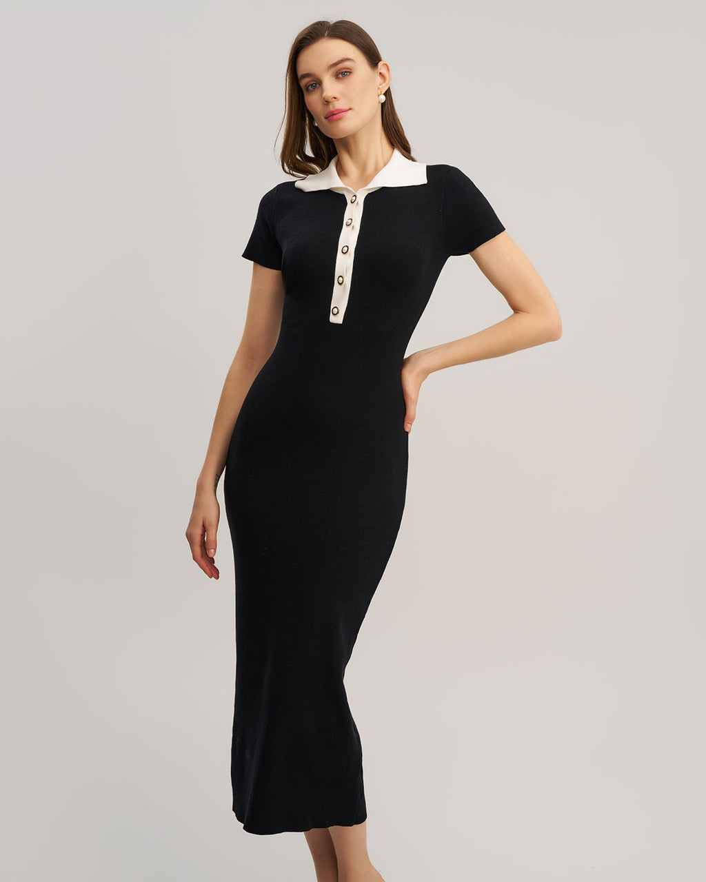 Women's Knitted Viscose Maxi Dress Dresses - RIHOAS