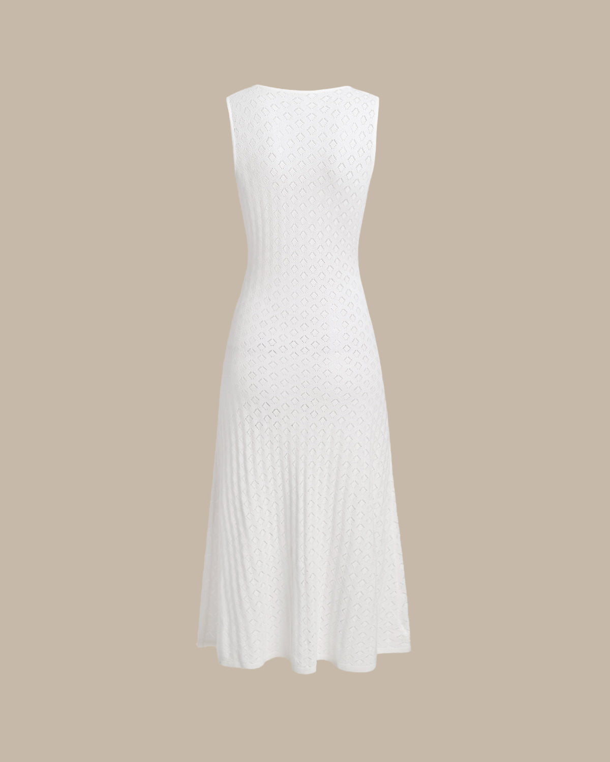 Women's Knitted Viscose Midi Dress Dresses - RIHOAS