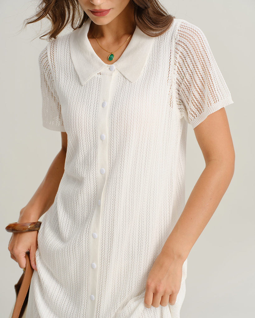 Women's Knitted Viscose Midi Dresses Dresses - RIHOAS