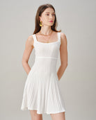 Women's Knitted Viscose Mini Dresses Dresses - RIHOAS