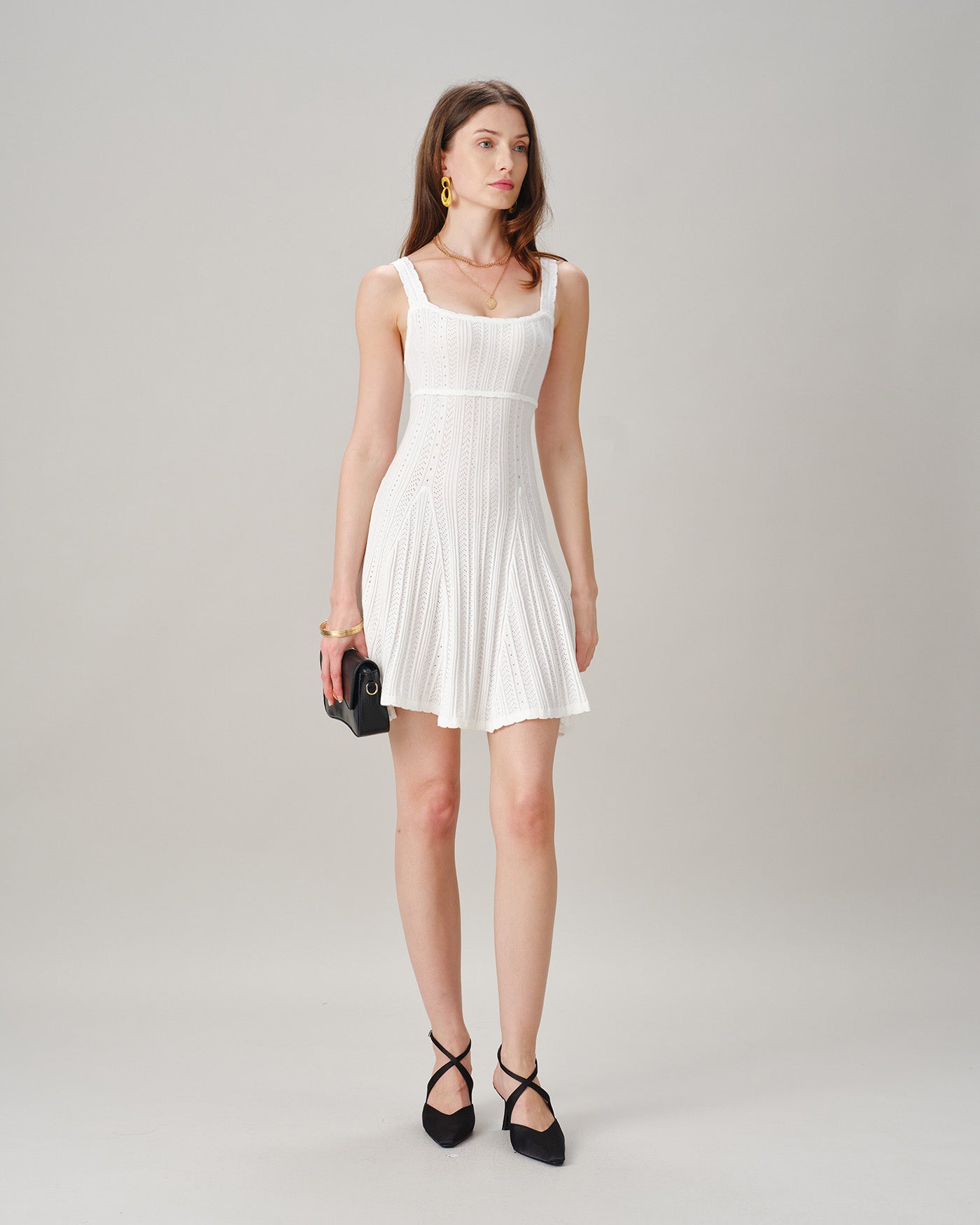 Women's Knitted Viscose Mini Dresses Dresses - RIHOAS