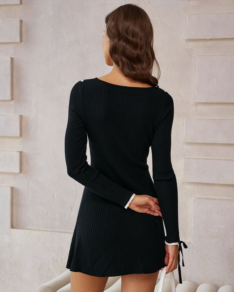 Women's Knitted Viscose Mini Dresses Dresses - RIHOAS