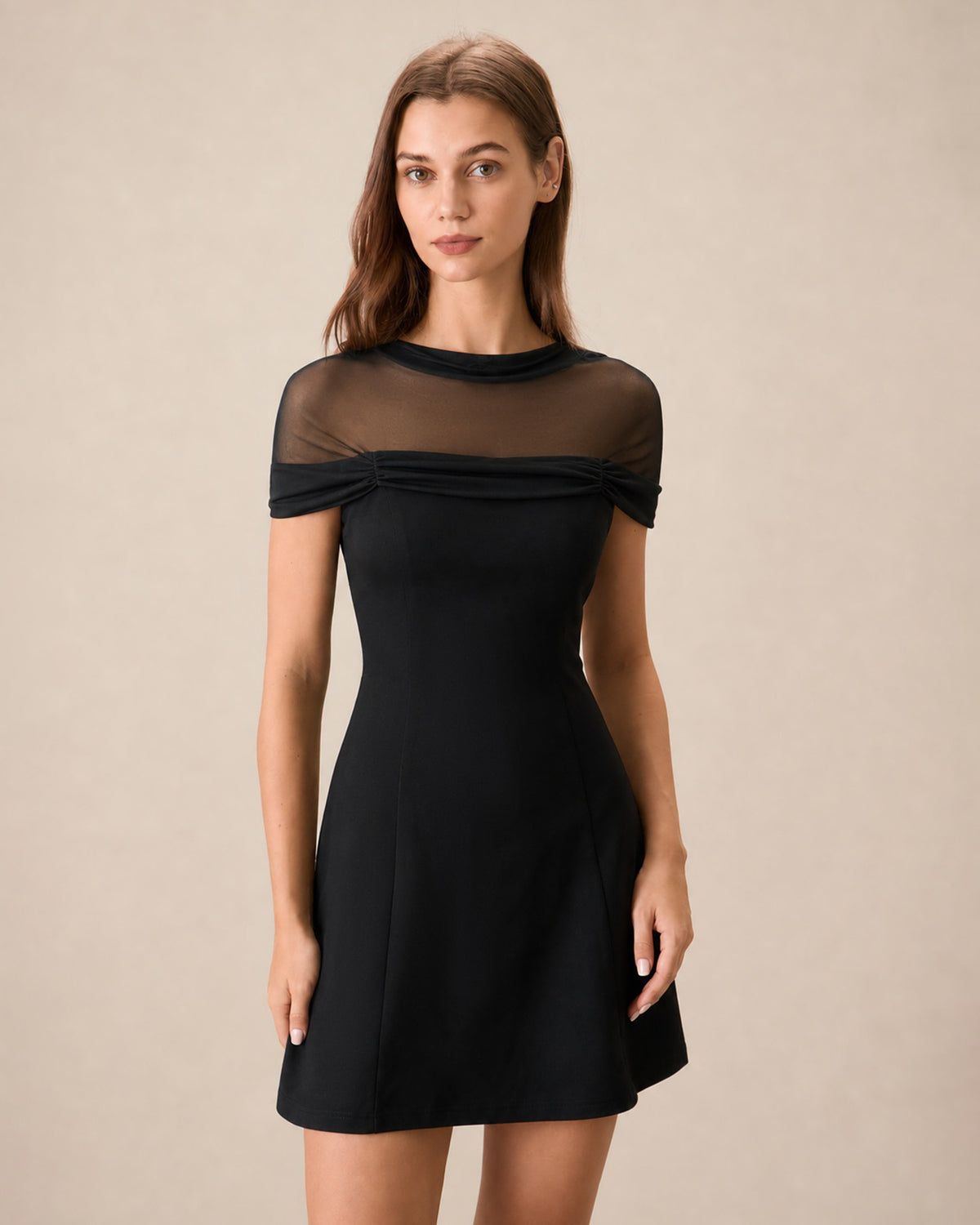 Women's Knitted Viscose Mini Dresses - RIHOAS