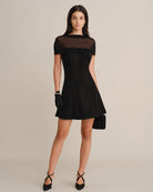 Women's Knitted Viscose Mini Dresses - RIHOAS